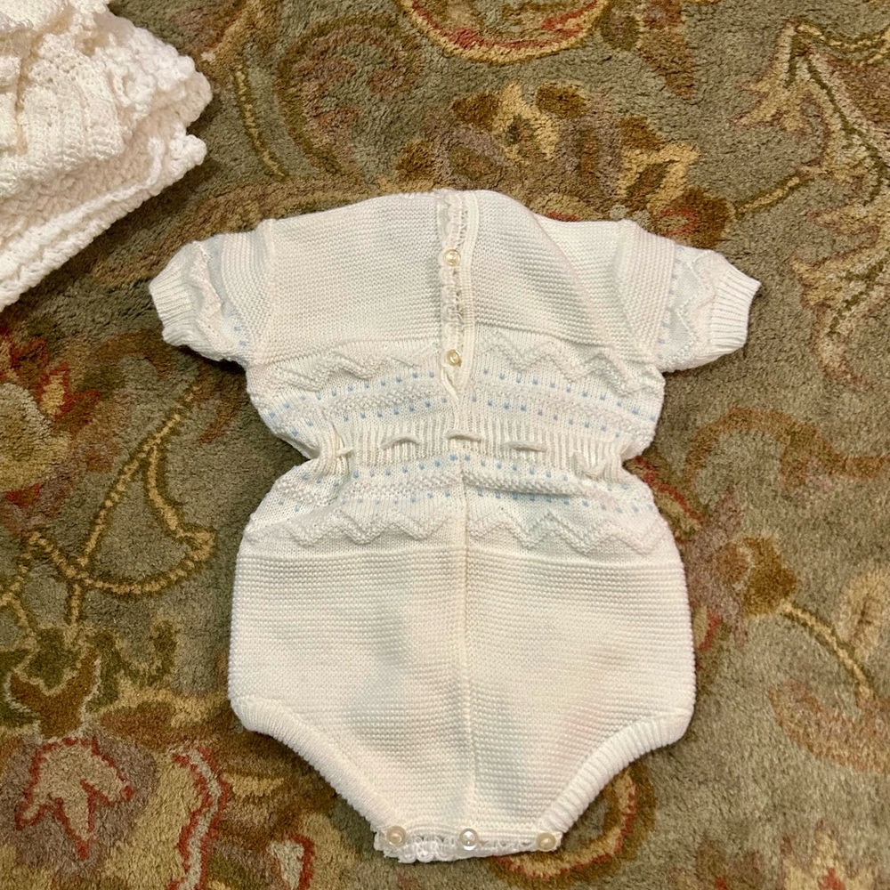 Vintage 6pc 3-9mth handmade set - Picture 2 of 7